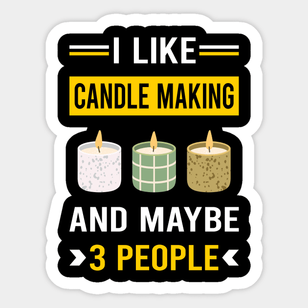 3 People Candle Making Candles Sticker by Good Day